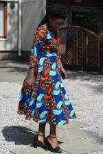 Africa freestyle dress