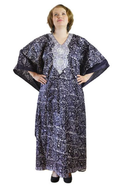 African batik boubou plus size dress