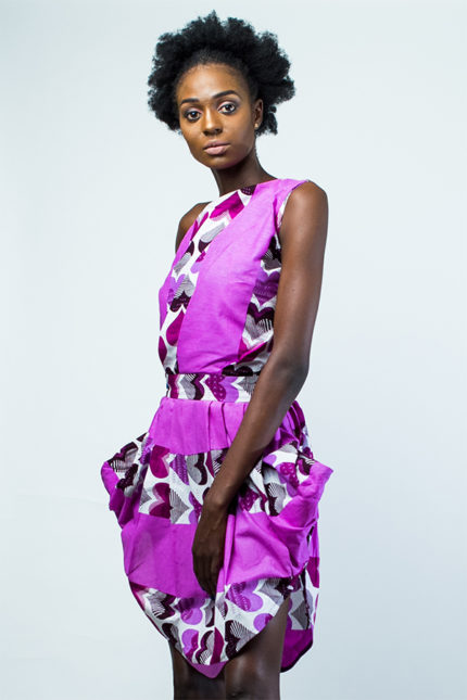 African print Ebony dress
