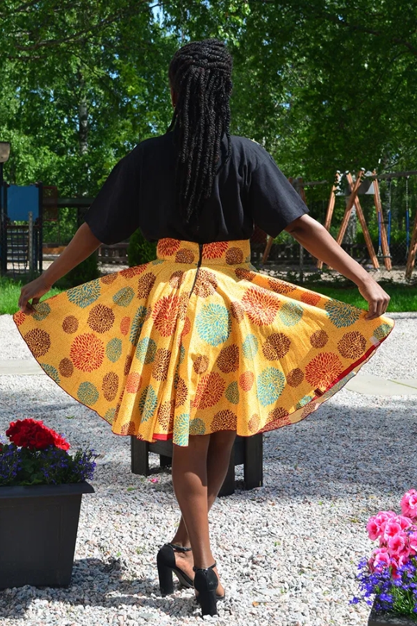 African print stylish skirt