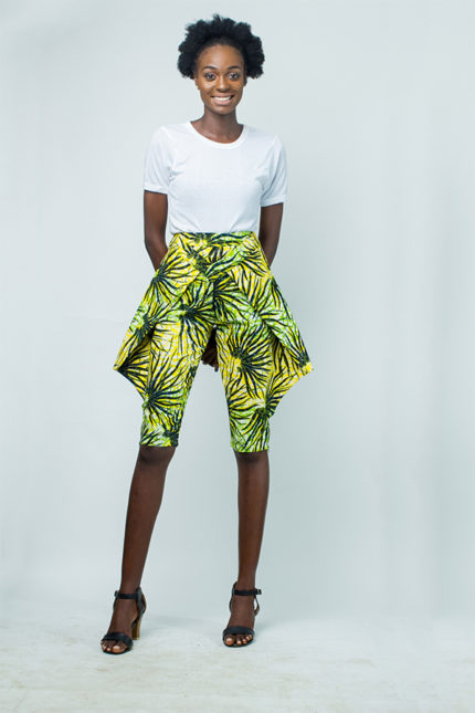 Benin Afrocentric Ankara print classic pant