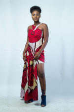 Culture wear afro chic Ankara print ladies dress