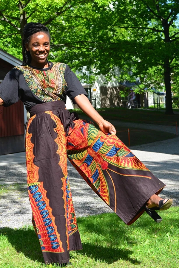 Traditional African women pant