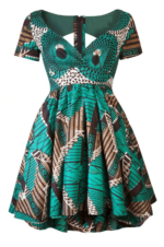 Anita Ankara African print Midi Summer Dress