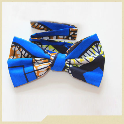 Bowties are cool with African print