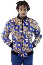 African print Jackson bomber jacket