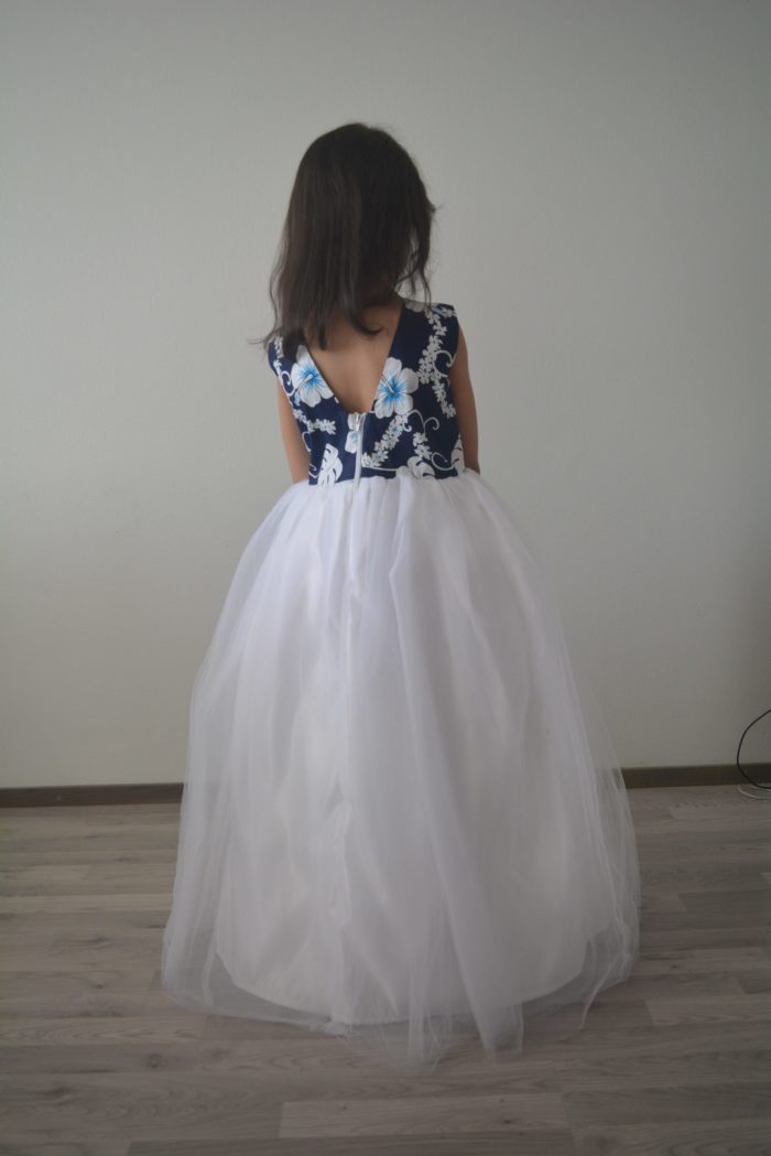 Audrey Ankara print dress