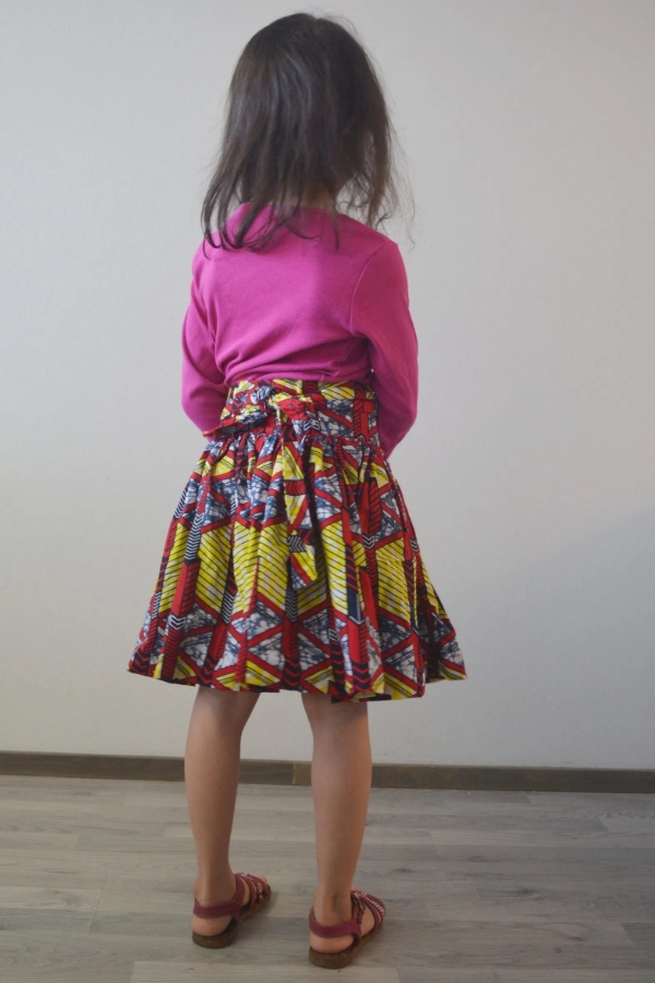 Chiamaka girl African skirt