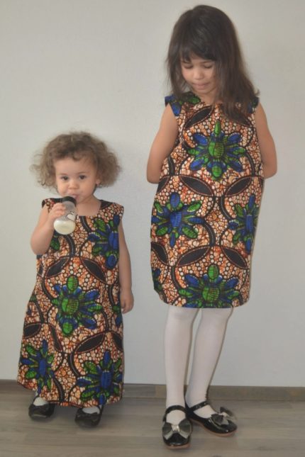 Jina sister African children dress-Kipfashion
