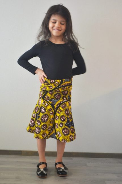 Latricia African print skirt