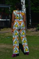 African print Becky jumpsuit