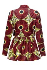 African print Julia jacket top