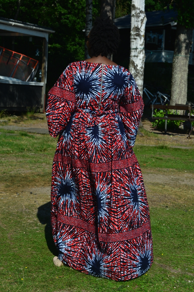 African print Margarita maxi dress