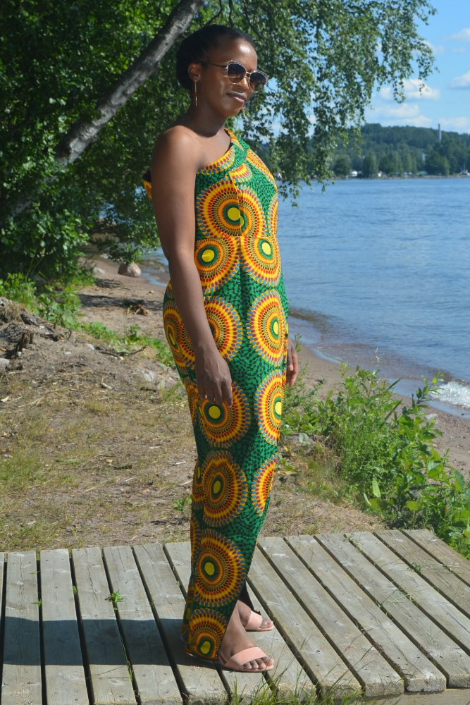 African print Zippy dress