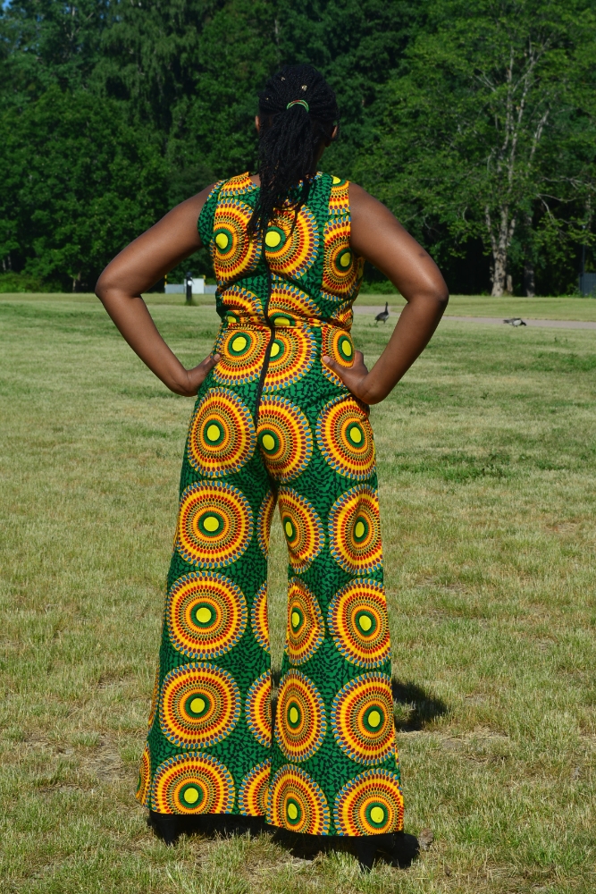 Sofia African print jumpsuit