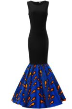 Betty African Mixed Ankara Print Dress