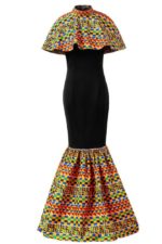 Rebecca mixed print African dress