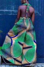 Akua African print jumpsuit