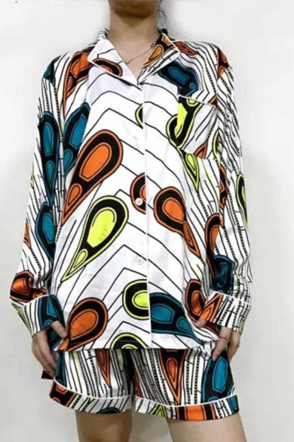 Ekon African pattern Mini pajamas