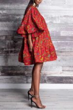 Jina African mini dress